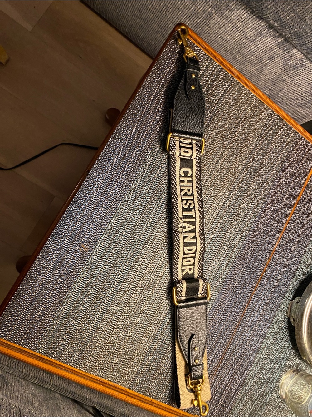 Christian Dior adjustable shoulder strap